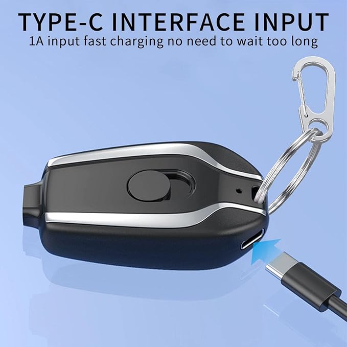 Emergency Keychain Portable Charger Power Bank